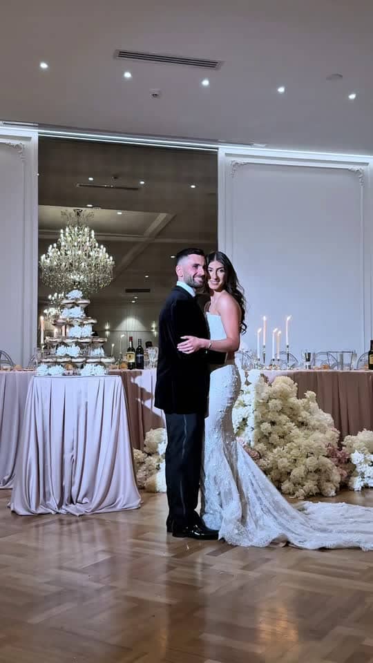 A moment from a Sydney wedding filmed by Ad Personam